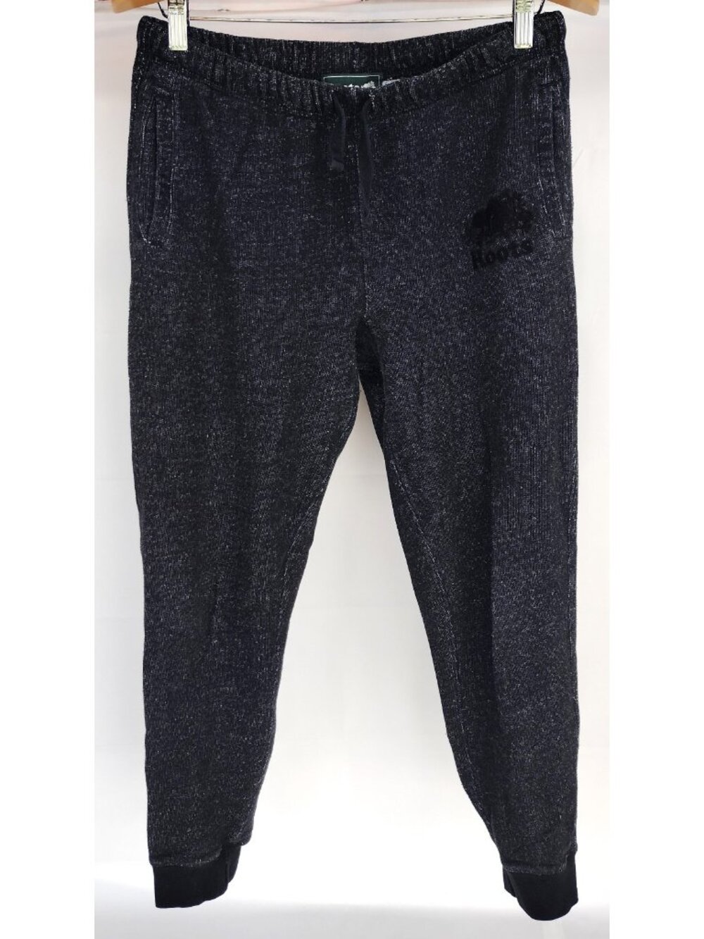 Roots Classic Dark Heathered Gray Sweatpants Medium